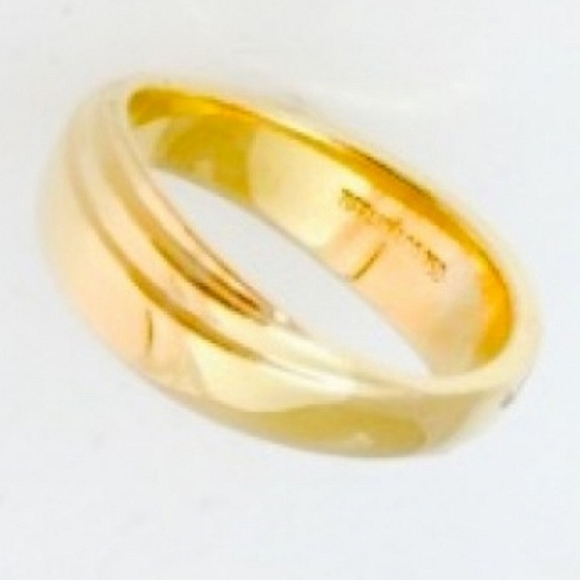 Tiffany & Co. Jewelry - 18K Tiffany & Co.Yellow Gold CrissCross Wedding Band